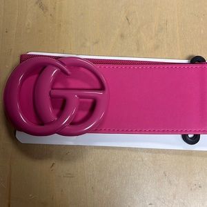 💗Bright pink GG belt 💗